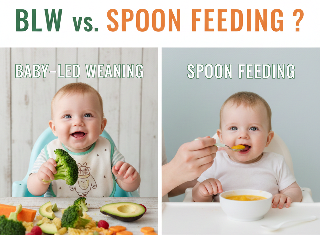 Baby-Led Weaning Vs Spoon Feeding